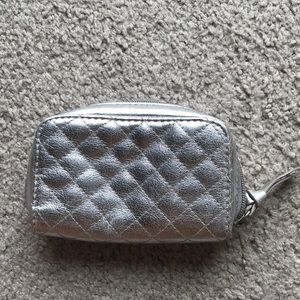 Trish McEvoy mini planner, holiday silver